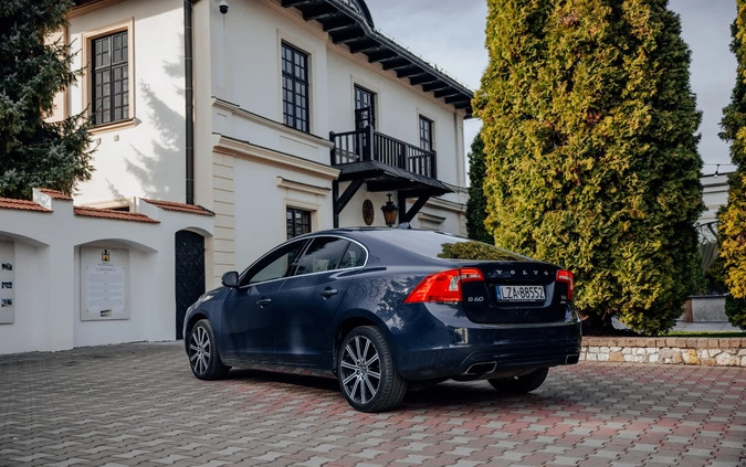 Volvo S60 cena 61300 przebieg: 181307, rok produkcji 2014 z Lublin małe 596